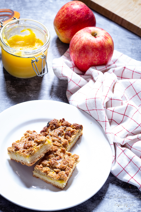 Biscotti al crumble di mele