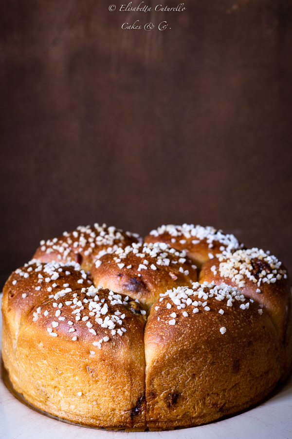 Brioche vegan alle mandorle e bacche di goji e inca